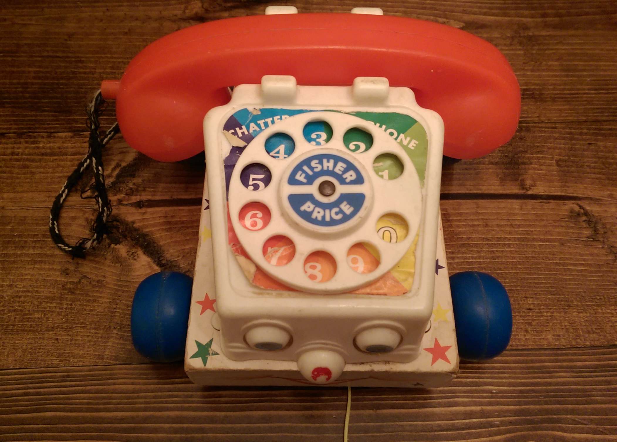 Chatter Telephone Toy Vintage 1961 Fisher-Price