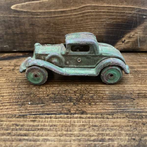 Cast Iron Car - Crossroad Antiques